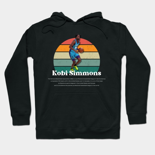 Kobi Simmons Vintage V1 Hoodie by Gojes Art